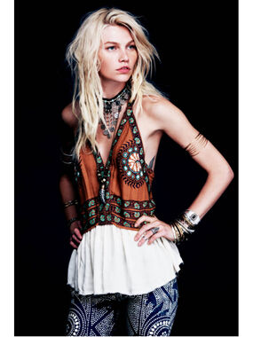 Rare Free People Campo Grande Halter sz XS